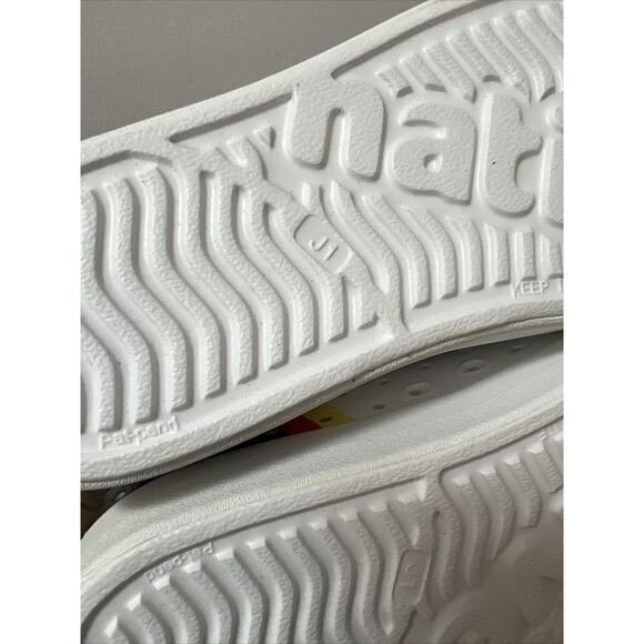 NEW Native Kids Jefferson BLOCK Sandals Size J1 ~ GERMANY FLAG Black,Red,Yellow - Picture 8 of 9